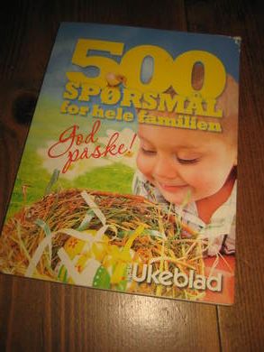 500 spørsmål for hele familien. 2012