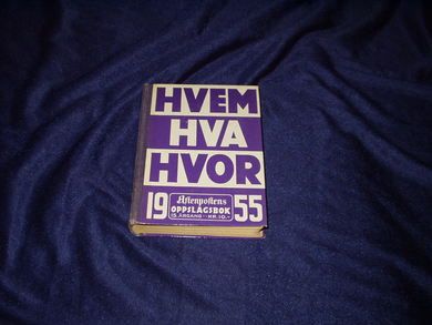 1955, HVEM HVA HVOR