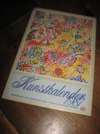 1987, KUNSTKALENDER, ubrukt. 