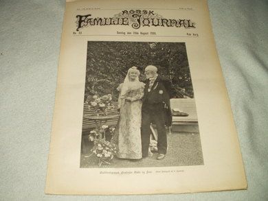 1900,nr 033, NORSK FAMILIE JOURNAL.