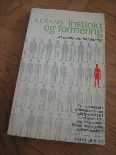 KANN: instinkt og formering. - et essay om befolkning. 1966.