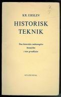 ERSLEV: HISTORISK TEKNIK. 1963