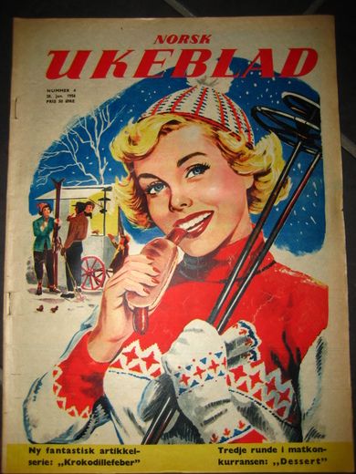 1956,nr 004,                          NORSK UKEBLAD.