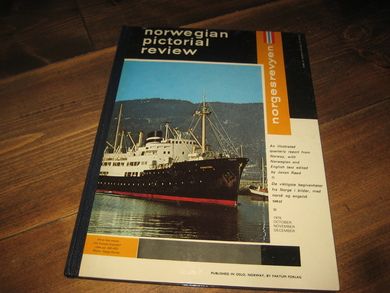 1976,  OCTOBER, NOVEMBER, DECEMBER, norwegian pictoral review. NB !! Både engelsk og norsk tekst !!!