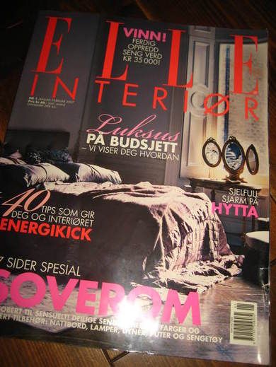 2007,nr 001, ELLE INTERIØR.