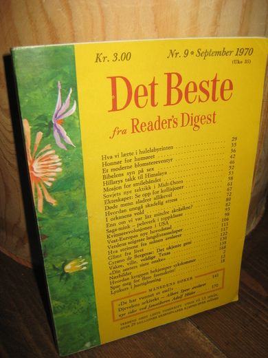 1970,nr 009, Det Beste fra Readers Digest.