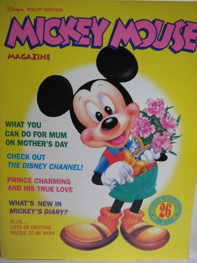 1995,nr 026, MICKEY MOUSE