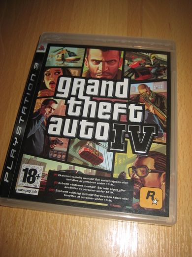 GRAND THEFT AUTO TV. 18 ÅR.