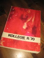 Ubrukt KOLLEGILE R/70 spiralhefte, 80 tallet. 