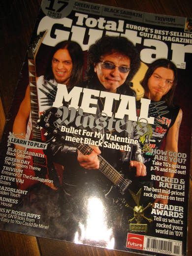 TOTAL GUITAR, 2007,  NOVEMBER,  ISSUE 168