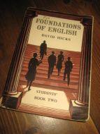 HICKS: FOUNDATIONS OF ENGLISH. BOOK TWO. 1962