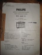 Phillips service dokumentasjon for 660X.