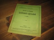 Hareide og Ringdal: Landsmåls - skrivebok. Halvorsen & Larsen forlag. 50 tallet?