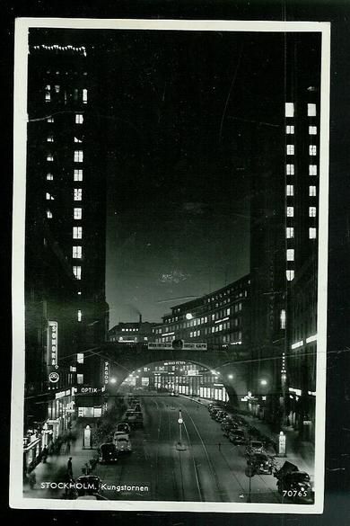 STOCKHOLM, KUNGSGATAN.  25.8.1950