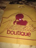 Jeanette boutique. 80 tallet