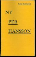 HANSSON, PER: MAMMA KARASJOK. 1970