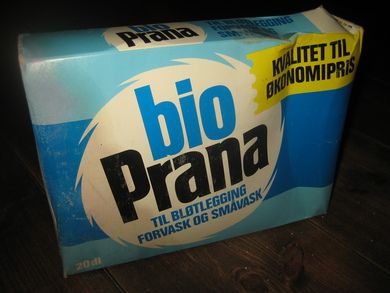 bio Prana, 20 DL., uåpna pakke med innhold. 60-70 tallet. . 