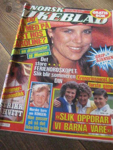 1988,nr 026, NORSK UKEBLAD. CAROLINE