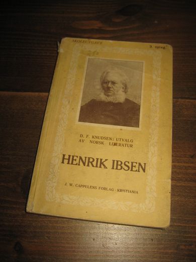 KNUDSEN: HENRIK IBSEN. 1920.