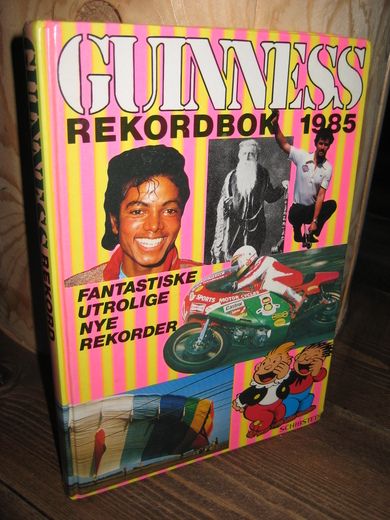 1985, GUINNES REKORDBOK.