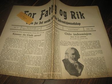 1930,nr 003, For Fattig og Rik.