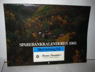 1985, Sparebank kalenderen