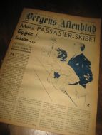 1937, 31. juli, MAGASINET Bergens Arbeiderblad. 