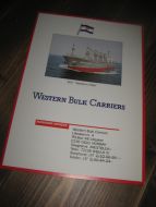 Presentasjonsbrosjyre fra WESTERN BULK CARRIERS,  M/V \