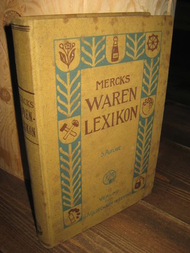 MERCKS WAREN LEXIKON. 1908.