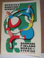 NORDISKE RUNDTURE GENNEM DANMARK, FINLAND, NORGE OG SVERIGE. 1969.