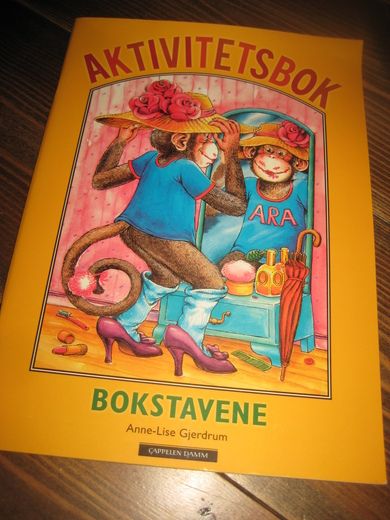 Gjerdrum: AKTIVITETSBOK. BOKSTAVENE. 2009.