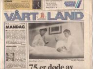 1989,nr 119, VÅRT LAND