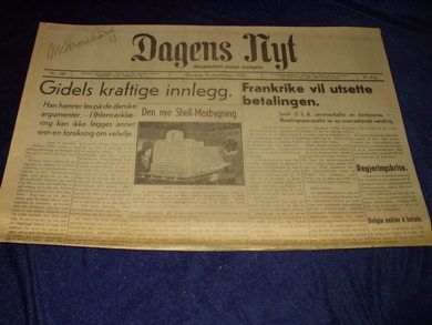 1932,nr 291, Dagens Nyt