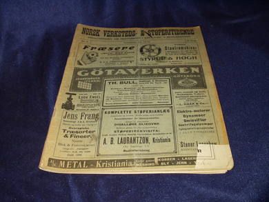 1919,nr 005, NORSK VERKSTEDS- & STØPERITIDENDE