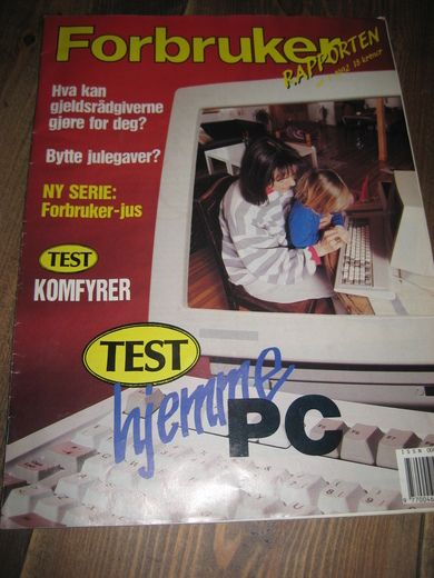 1992,nr 001, Forbruker RAPPORTEN.