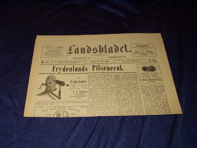 1893,nr 151, Landsbladet