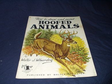 Walter Foster, How to draw and paint HOOFED ANIMALS