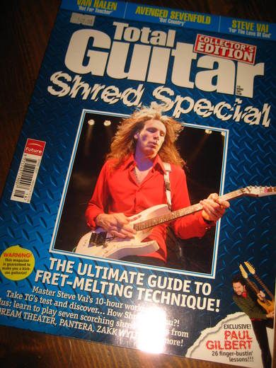 TOTAL GUITAR, 2007,  SHERED SPECIAL