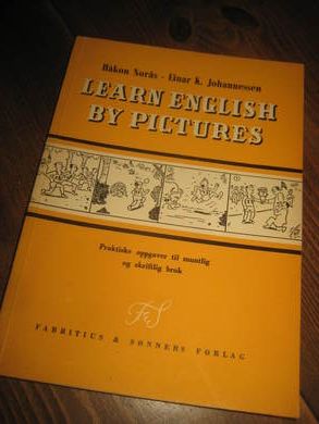 JOHANNESSEN: LEARN ENGLISH BY PICTURES. 1954