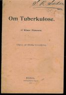 Hanssen: Om Tuberkulose. 1901