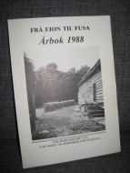 1988, ÅRBOK. FRA FJON TIL FUSA. 1988.