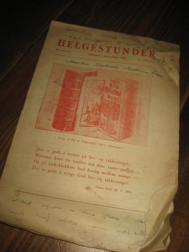 1946,nr 010, HELGESTUNDER