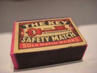 Eske med inntakt innhold, THE KEY SAFETY MATCH. Czechoslovakia.