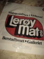 LERØY MAT, Berstadhuset- Galleriet. 70-80 tallet. Sandvik, Nesttun.