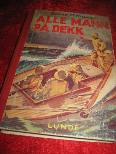 Huseby: ALLE MANN PÅ DEKK. Bok nr 8, 1958. 