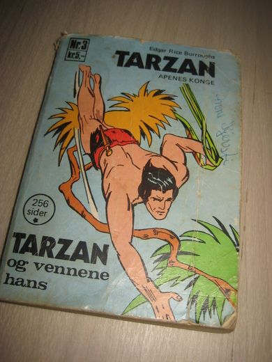 1972,NR 003, TARZAN OG VENNENE HANS.