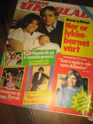 1982,nr 018, NORSK UKEBLAD. Wenche Myhre