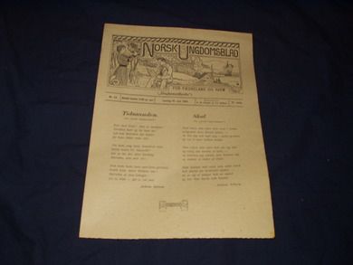 1916,nr 024, Norsk Ungdomsblad