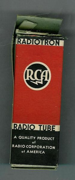 RADIOTRON RCA radiorør, 6K7G