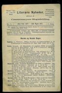 1877, Literære Nyheder ankomne til Cammermeyers Bogudstilling. 20de Febr. 1877- 20de Marts 1877.